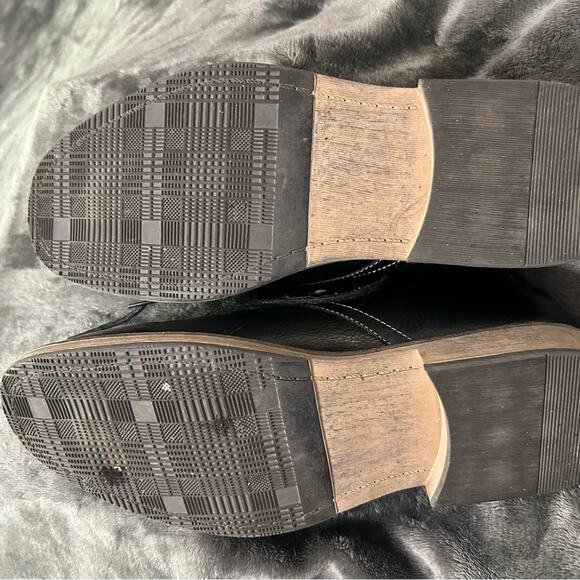 Sonoma Men’s Vitalize Black lace up boots Sz 8 - Picture 5 of 9